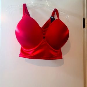 Push up plunge bra